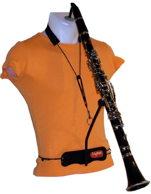 support de jeu BODY STAND Magilanck pour clarinette chez JS Musique à Lyon et dans toute la france